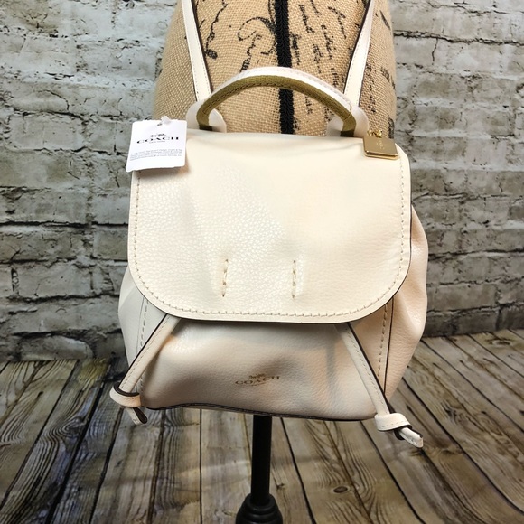 COACH • DERBY BACKPACK/CROSSBODY IN PEBBLE LEATHER - Picture 6 of 8